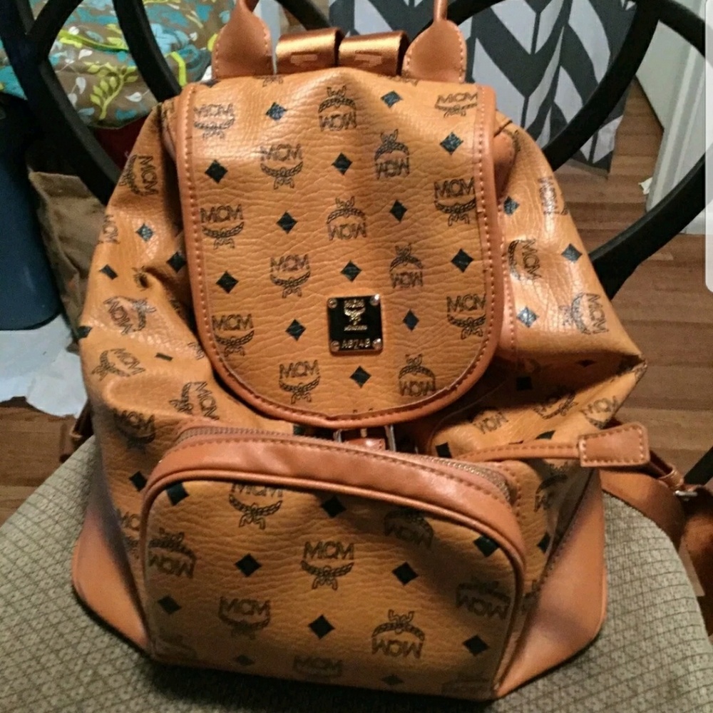 Authentic Mcm Womens Backpack - image 1